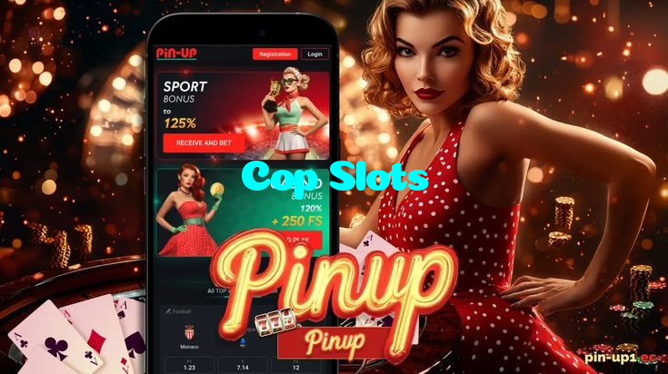 Cop Slots casino presented on mobile device in Pakistan with slots and live games