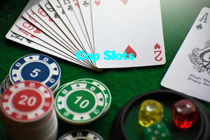 Cop Slots casino presented on mobile device in Pakistan with slots and live games
